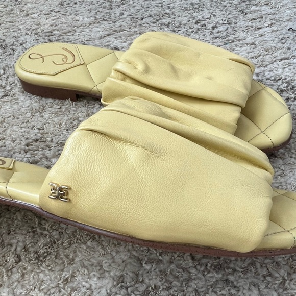 SAM EDELMAN Briar Sandal in Canary Yellow - Picture 5 of 6